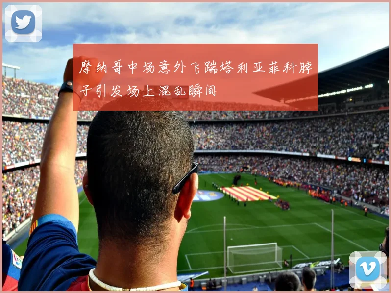 摩纳哥中场意外飞踹塔利亚菲科脖子引发场上混乱瞬间